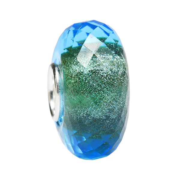Aqua Sparkle Elemental Fragments - Ogerbeads Glass